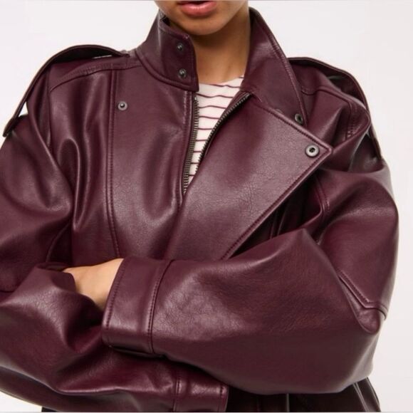 Abercrombie & Fitch Jackets & Blazers - NWT Abercrombie & Fitch Relaxed Mockneck Bomber Jacket-XS